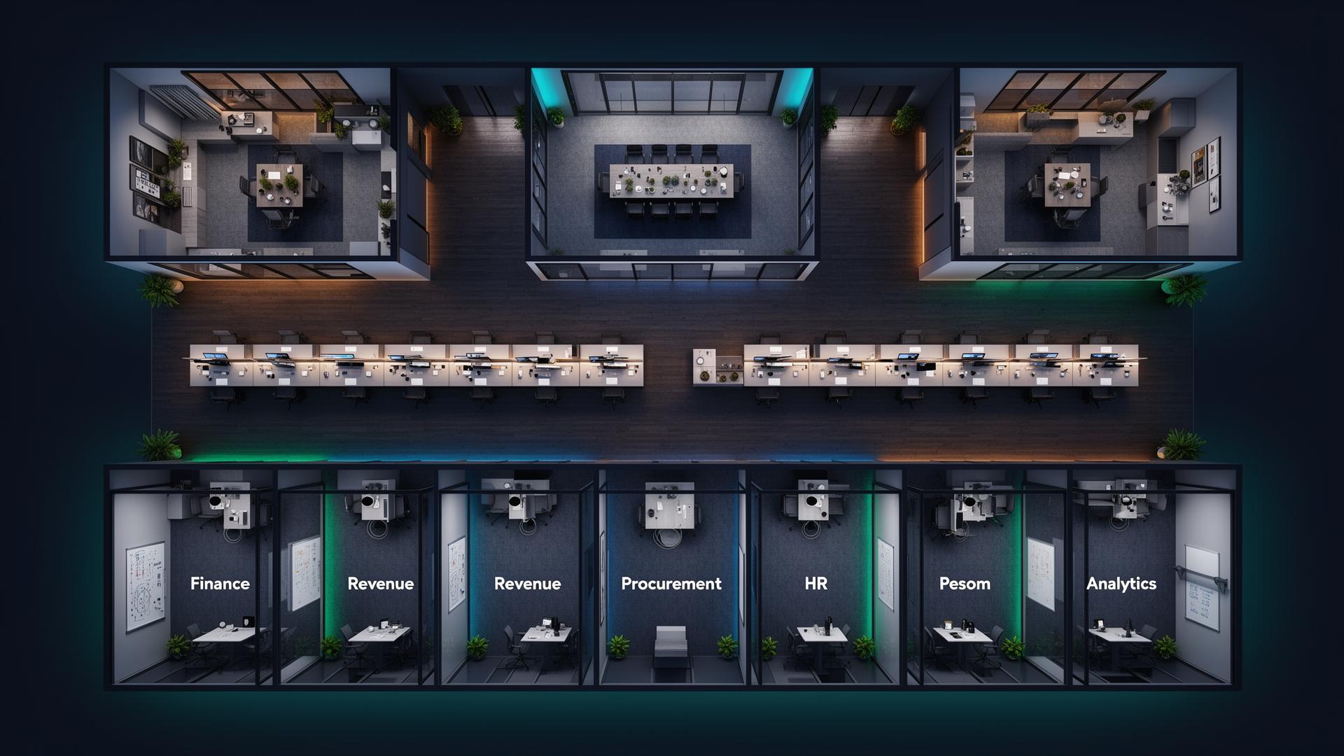The visual command center for an agentic workforce.